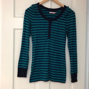 Juicy couture stretch wool blend knit top